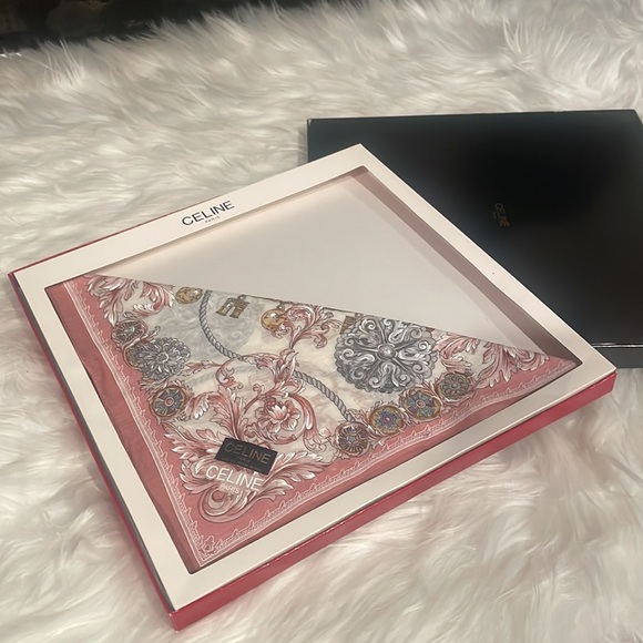 Celine Handkerchief Scarf - Picture 5 of 5